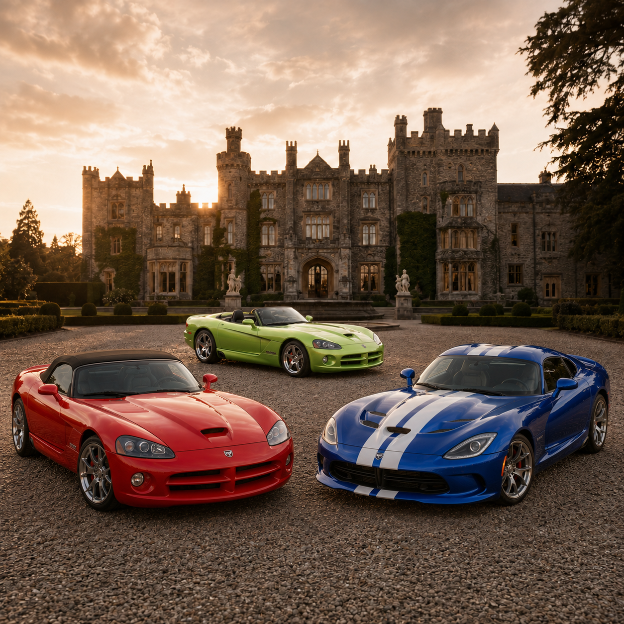 Dodge Viper Gen 3 und 4 2003–2010 als Kollektionsbild für gebrauchte OE-/OEM-Viper-Teile.