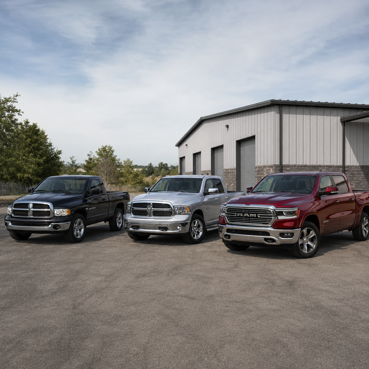 Dodge Ram 1500 und Ram 1500 2002-2024 als Collection-Bild für gebrauchte Pickup-Originalteile und OE-/OEM-Ersatzteile