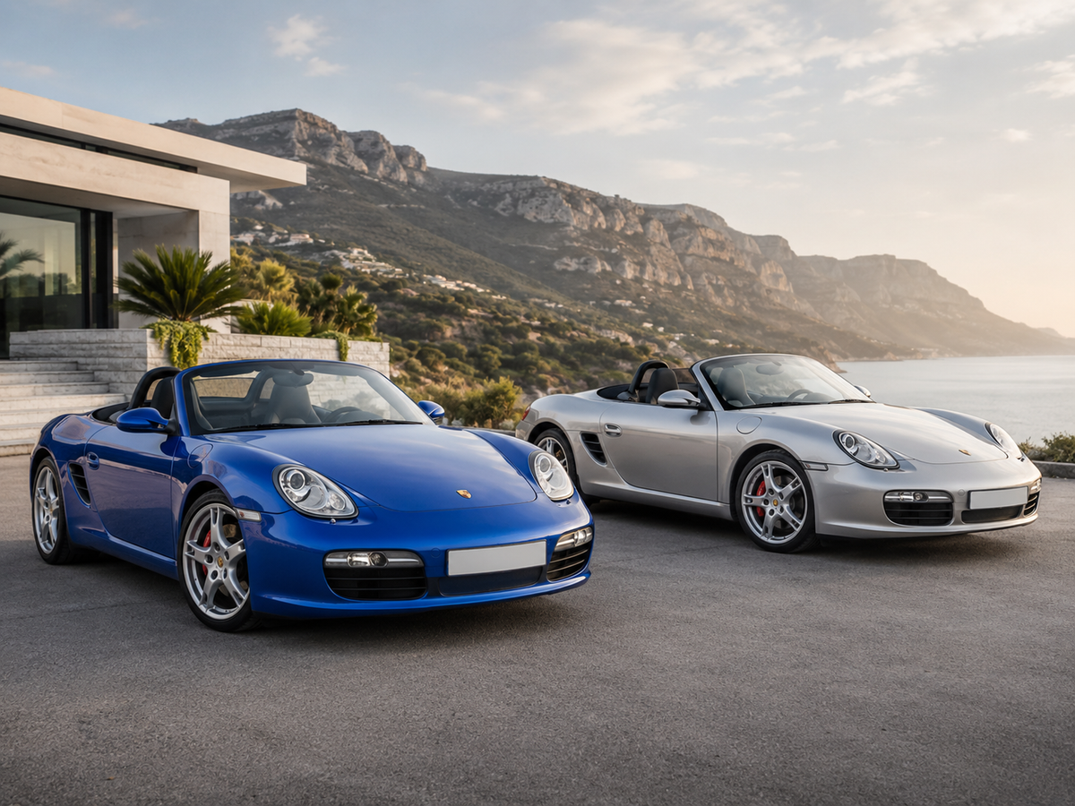 Porsche Boxster 987 und Cayman 987 2005-2012 als Collection-Bild für gebrauchte Originalteile und OE-/OEM-Ersatzteile