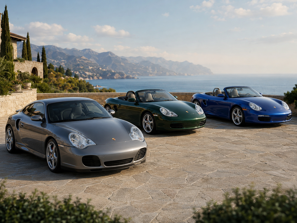 Porsche 911 996 und Boxster 986 1996-2006 als Collection-Bild für gebrauchte Originalteile und OE-/OEM-Ersatzteile