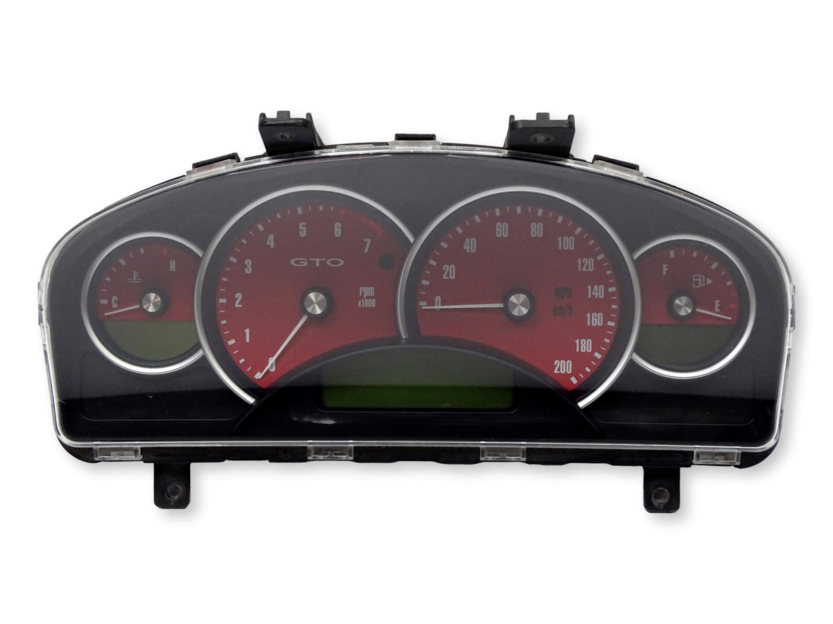 Tacho Kombiinstrument Coupe Red Hot AAS 92174647 Pontiac GTO 2004 5.7L V8 LS1 Bild 1