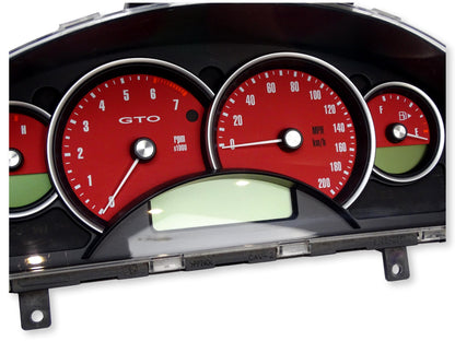 Tacho Kombiinstrument Coupe Red Hot AAS 92174647 Pontiac GTO 2004 5.7L V8 LS1 Bild 2