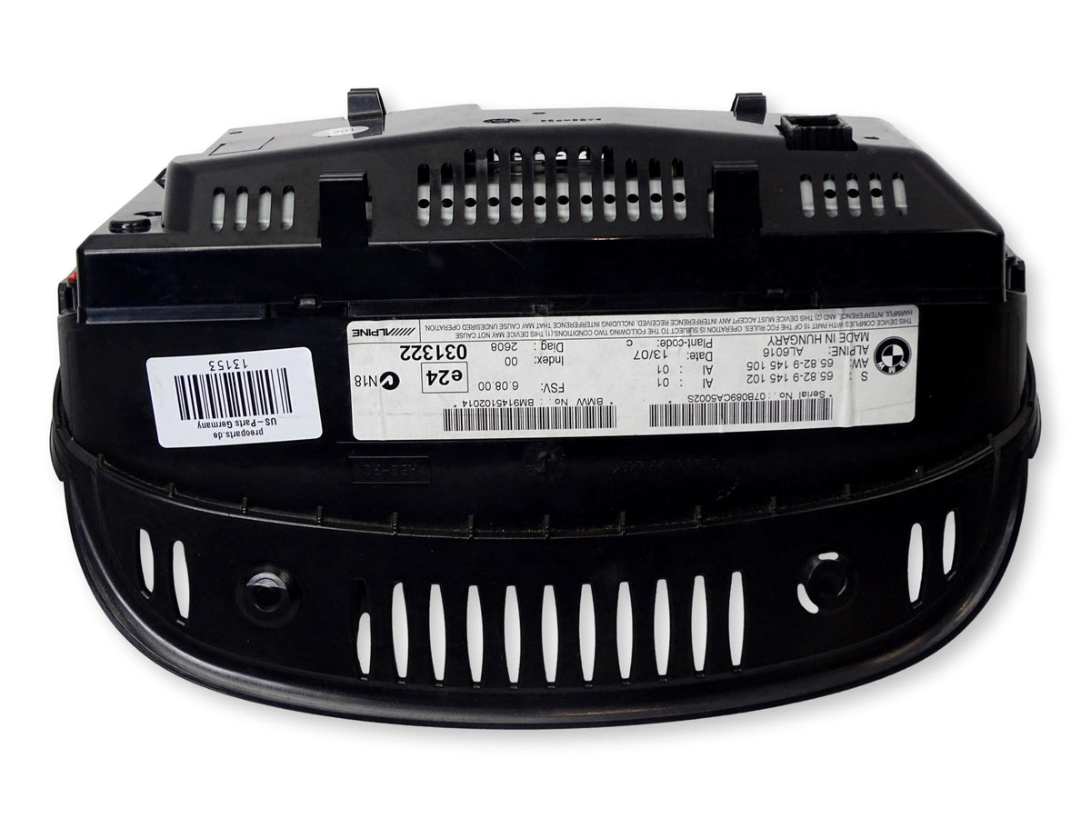 Bordmonitor Display Navi 9145102 Bmw 6er E63 635d 2009 Bild 3