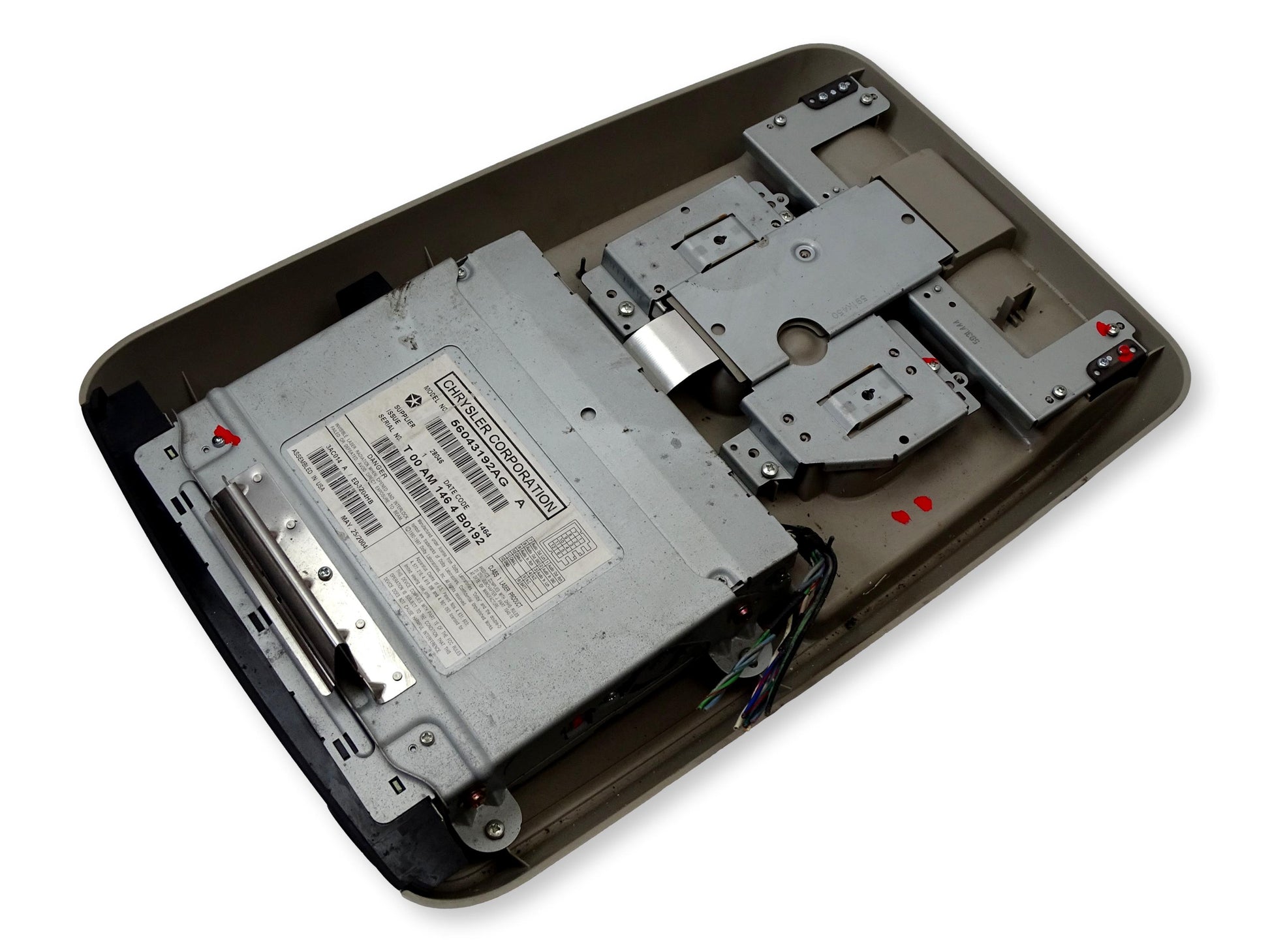 Monitor DVD Player VES 2005 Dodge Durango 5.7L V8 56043192AG Bild 3