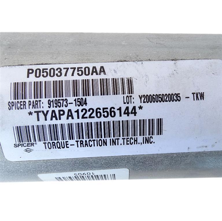 SKU 10905 - Kardanwelle Dodge Viper SRT-10 8.3L 2003-2006 05037750AA Rear Drive Shaft - Bild 4