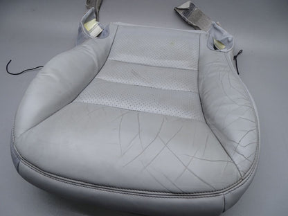 Ledersitzbezug Sitzpolster Sitzfläche Wange Grau Links 05-13 Corvette C6 Bild 1