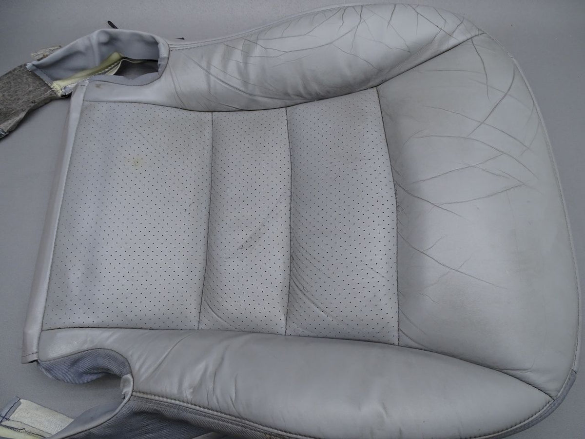Ledersitzbezug Sitzpolster Sitzfläche Wange Grau Links 05-13 Corvette C6 Bild 2