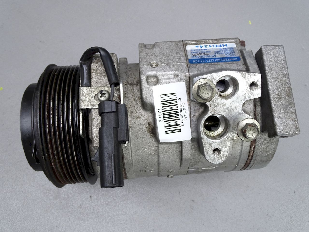 Dodge Viper SRT-10 Klimakompressor A/C compressor NC247300-109 clutch 05290012AC Bild 1