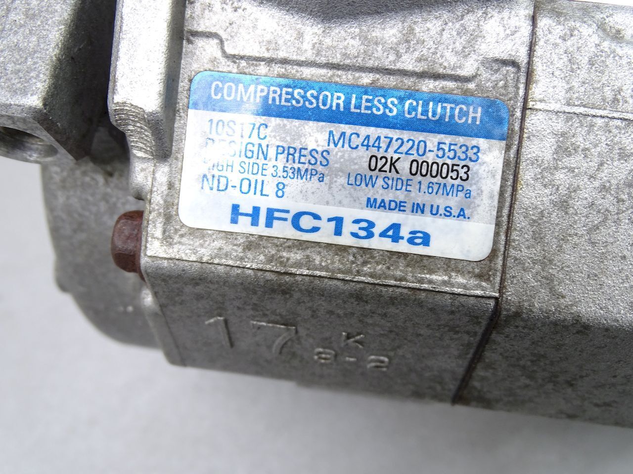 Dodge Viper SRT-10 Klimakompressor A/C compressor NC247300-109 clutch 05290012AC Bild 5