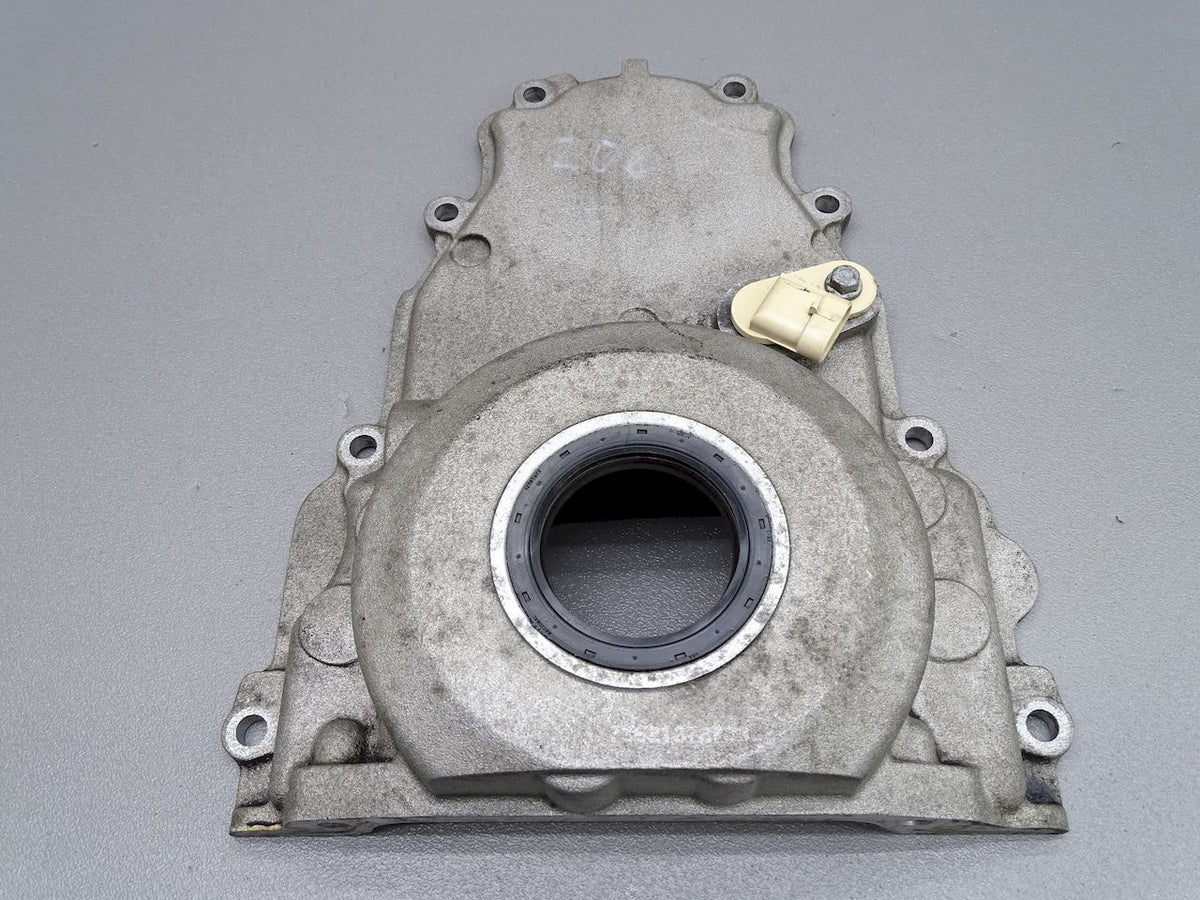 Motordeckel Stirndeckel LS7 7.0L Sensor Kurbelwelle 05-13 Corvette C6 Bild 1