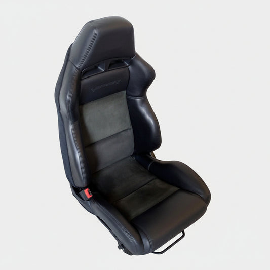Dodge Viper SRT-10 Fahrersitz Links Teilleder Leder Schwarz 1CP311X9AC – Bild 1