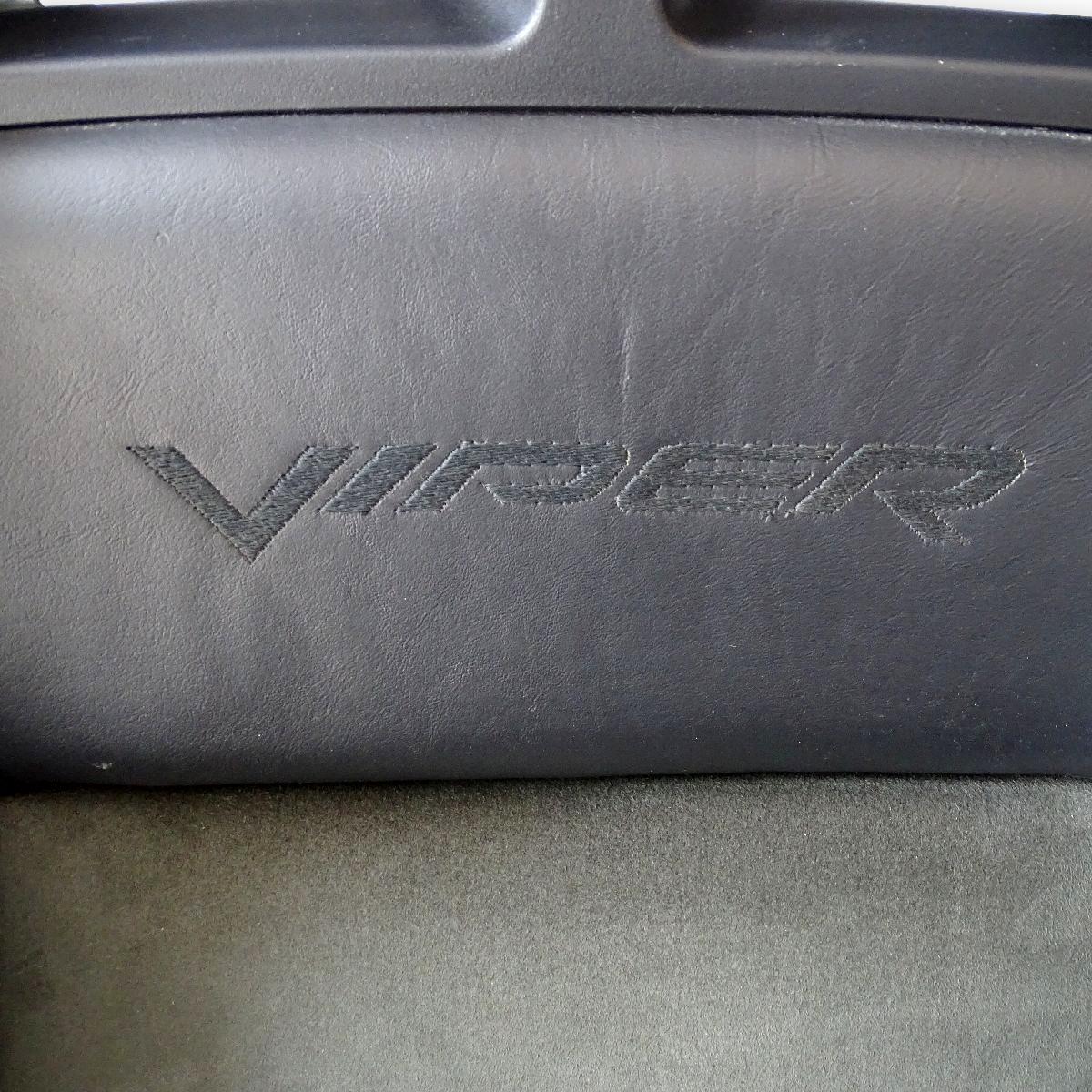 Dodge Viper SRT-10 Fahrersitz Links Teilleder Leder Schwarz 1CP311X9AC – Bild 5