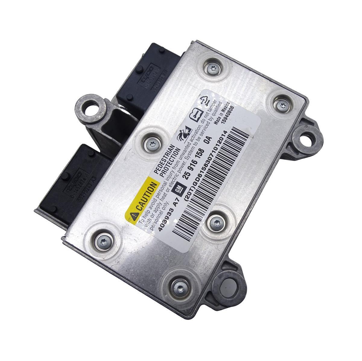 Steuergerät Fußgängeraufprallerkennungsmodul 15940808 07-13 Cadillac CTS Bild 1