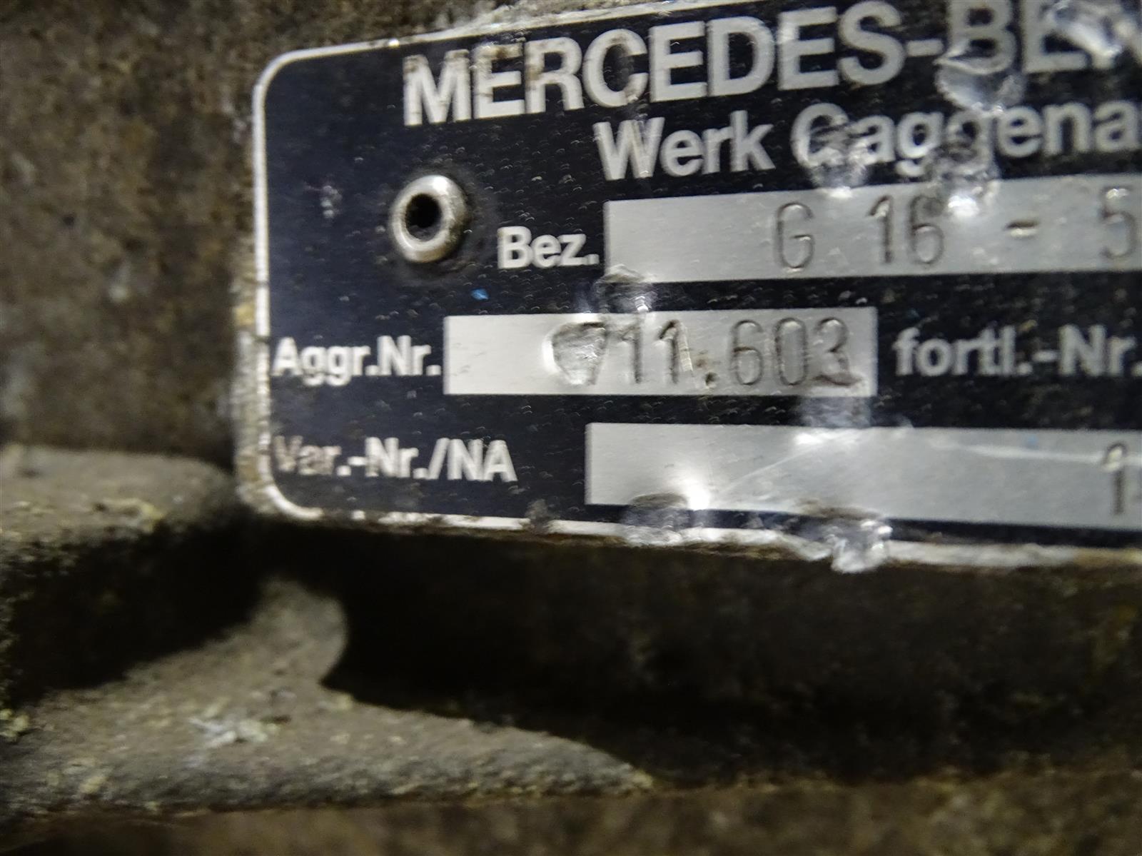 Schaltgetriebe G16-5 Mercedes Benz Sprinter 711.603 – Bild 7