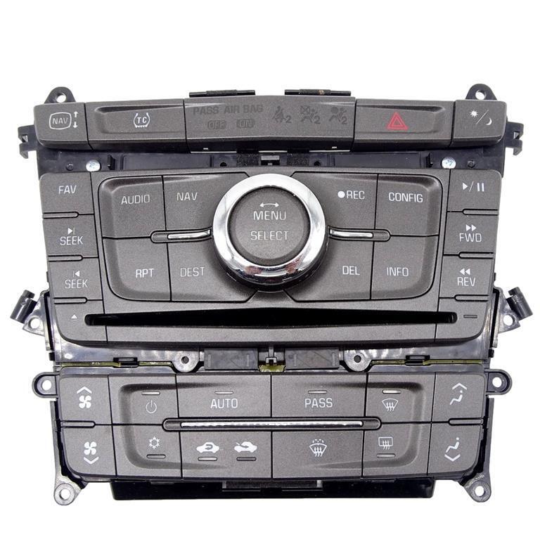 Bedienteil Radio Klima 25881368 07-13 Cadillac CTS 3.6L V6 LY7 229KW 311PS Bild 1