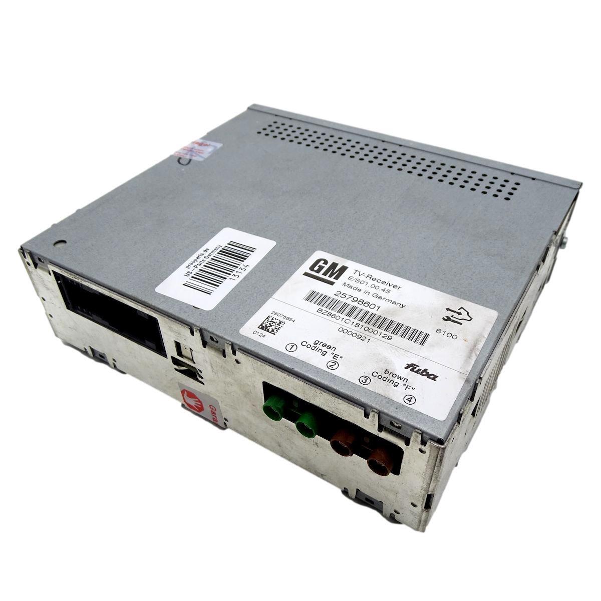 Steuergerät TV Receiver 25798601 07-13 Cadillac CTS 3.6L V6 LY7 229KW 311PS Bild 1