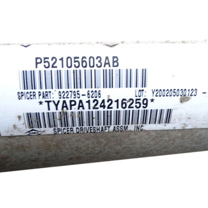 Kardanwelle Dodge Dakota SLT 3.9L V6 2001-2004 Rear Drive Shaft 52105603AB Bild 6