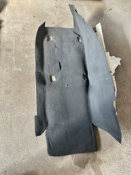 Teppich Vorne Rechts Beifahrerteppich Schwarz 15226742 05-13 Corvette C6 6.0L LS2 Bild 1