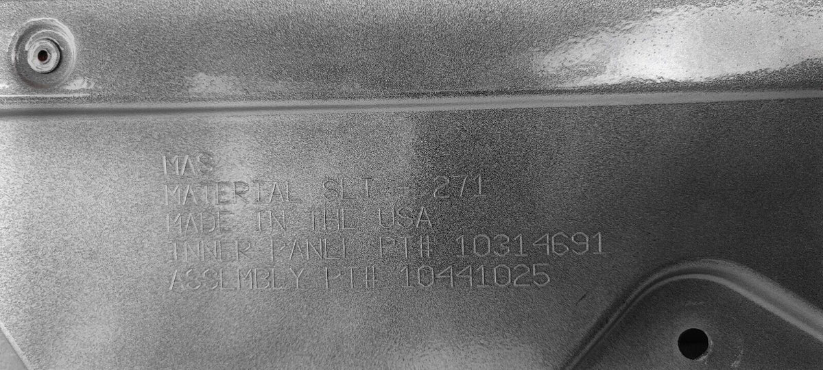 Tür Links Fahrertür Silber 22737430 Corvette C6 2005-2013 – Bild 7