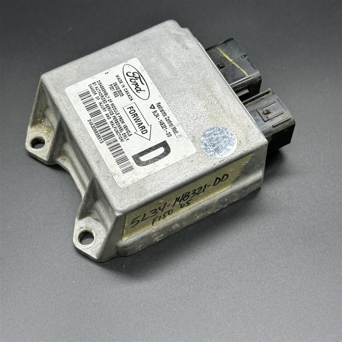 Steuergerät Airbagsteuergerät 5L34-14B321-DD Ford F150 XLT 5.4L V8 Triton 3V Bild 1