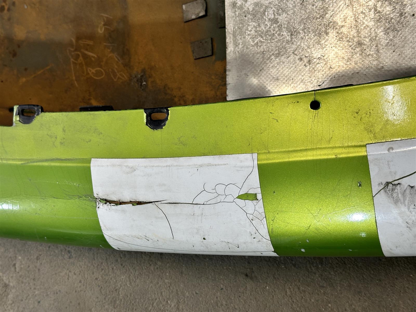 Stoßstange Hinten Heckschürze Fender Grün Dodge Viper RT-10 8.0L V10 – Bild 4