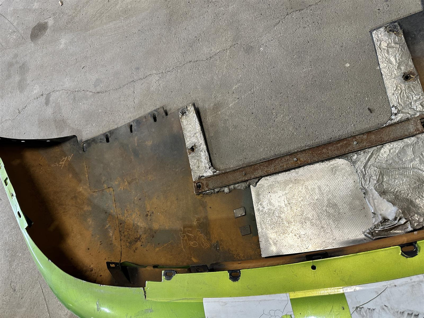 Stoßstange Hinten Heckschürze Fender Grün Dodge Viper RT-10 8.0L V10 – Bild 5