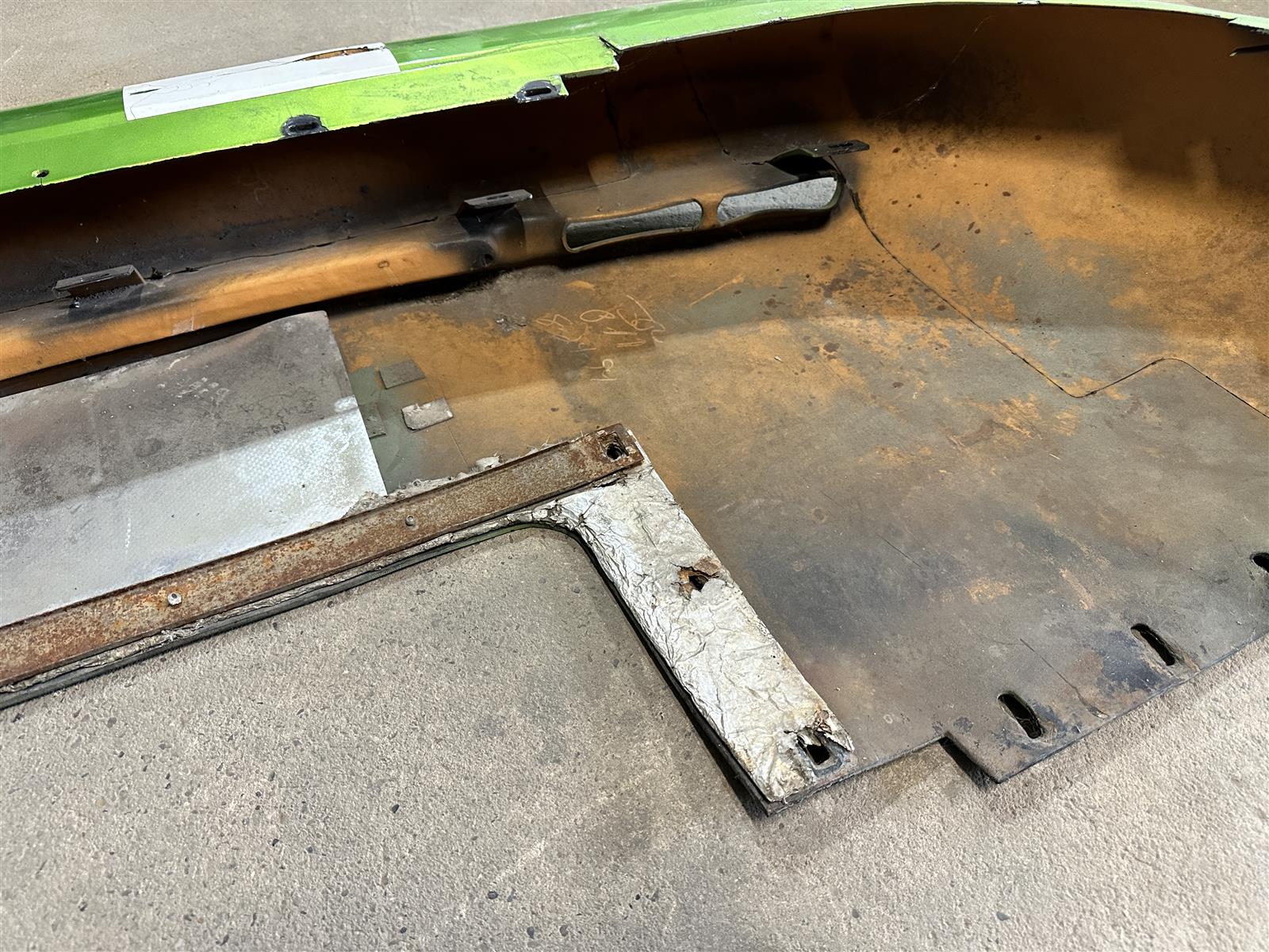 Stoßstange Hinten Heckschürze Fender Grün Dodge Viper RT-10 8.0L V10 – Bild 7