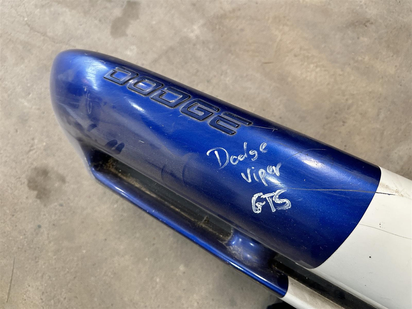 Stoßstange Hinten Heckschürze Fender Blau Dodge Viper GTS RT/10 Coupe Gen.2 8.0 – Bild 10