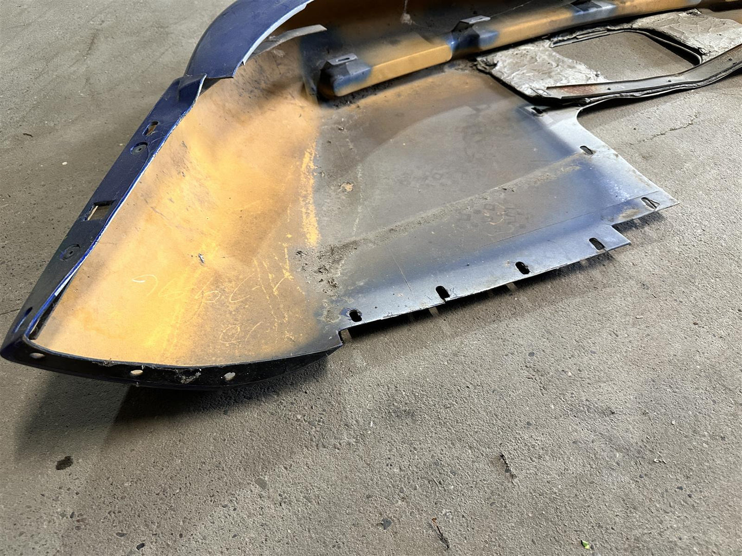 Stoßstange Hinten Heckschürze Fender Blau Dodge Viper GTS RT/10 Coupe Gen.2 8.0 – Bild 6