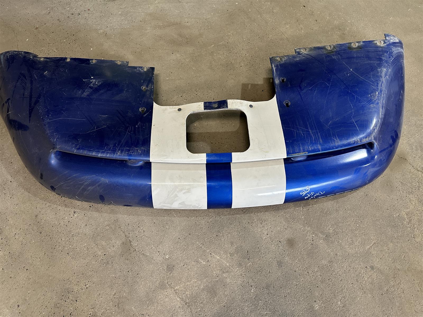 Stoßstange Hinten Heckschürze Fender Blau Dodge Viper GTS RT/10 Coupe Gen.2 8.0 – Bild 9