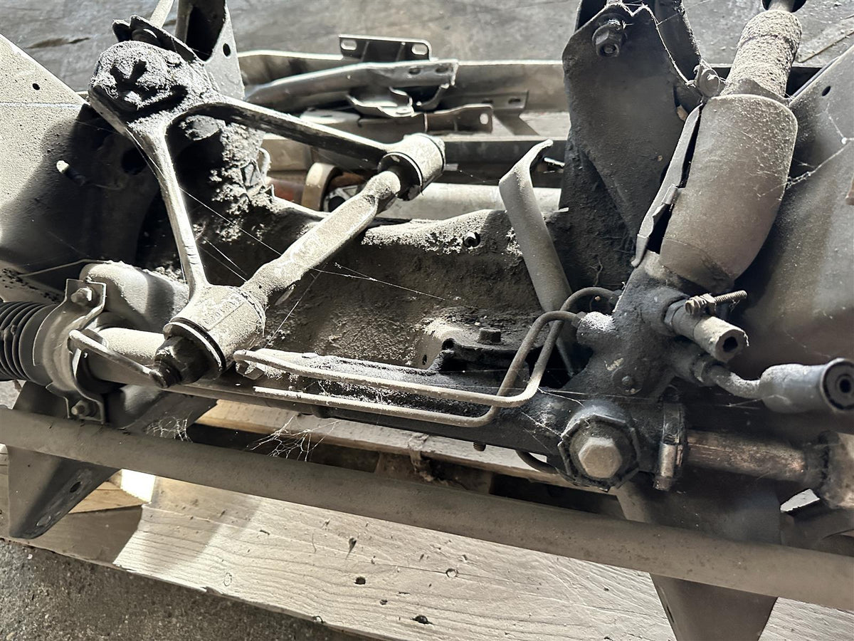 Corvette C4 Vorderachse Achsträger Achsschenkel Lenkgetriebe Querlenker Axle – Bild 7