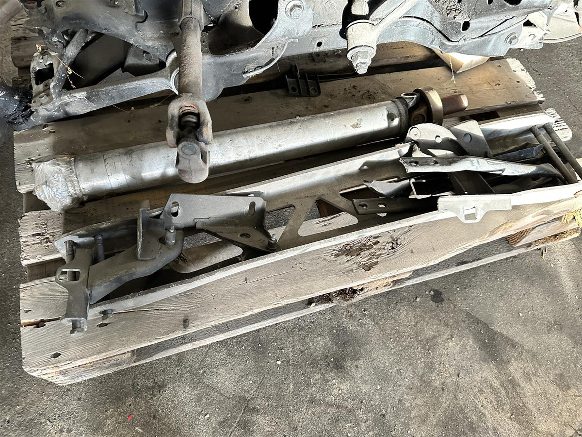 Corvette C4 Vorderachse Achsträger Achsschenkel Lenkgetriebe Querlenker Axle – Bild 9