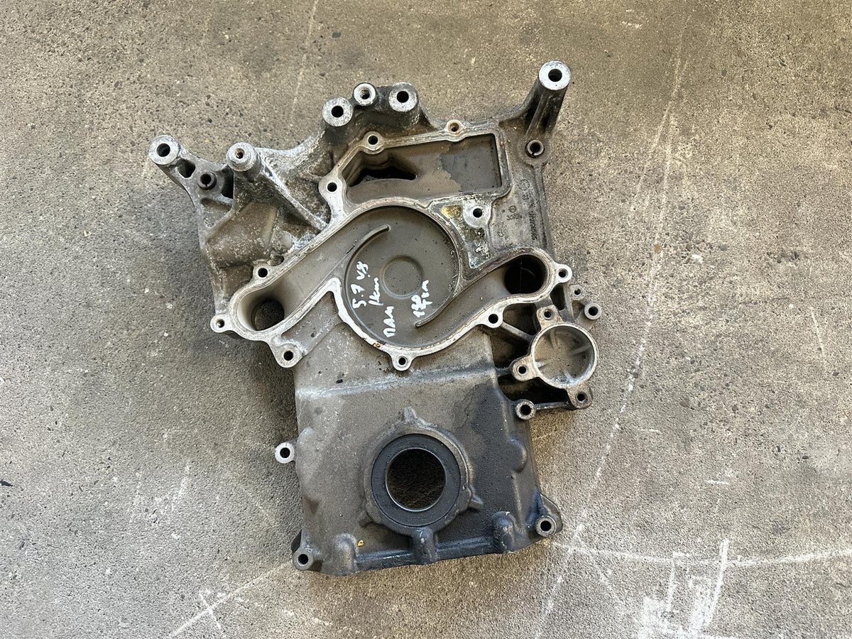 Motordeckel 2004 5.7 Hemi Timing Cover Dodge Ram 1500 2500 53021516AC Bild 1