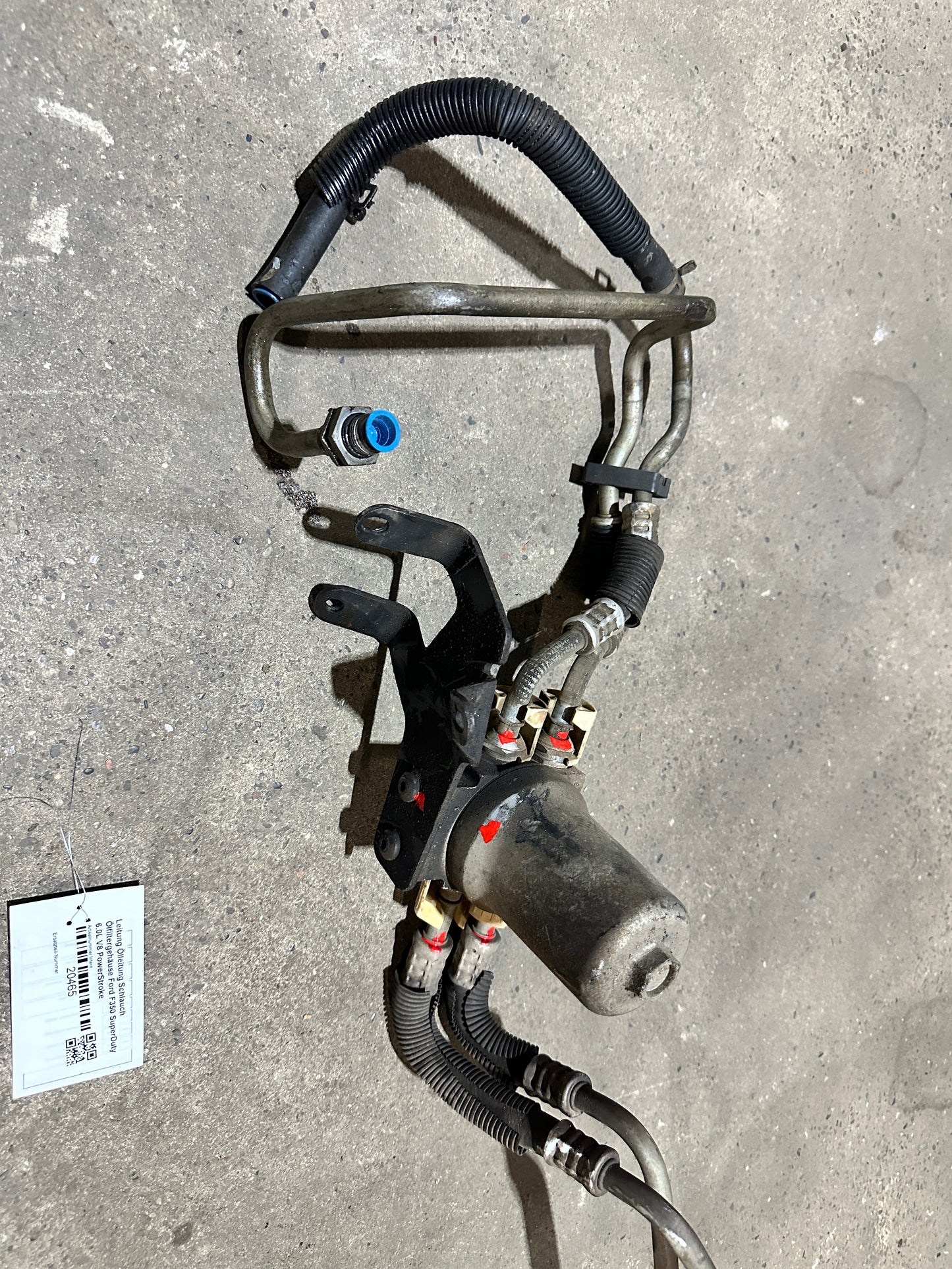 Ford F350 Leitung Ölleitung Schlauch Ölfiltergehäuse F250 SuperDuty 6.0L Bild 2