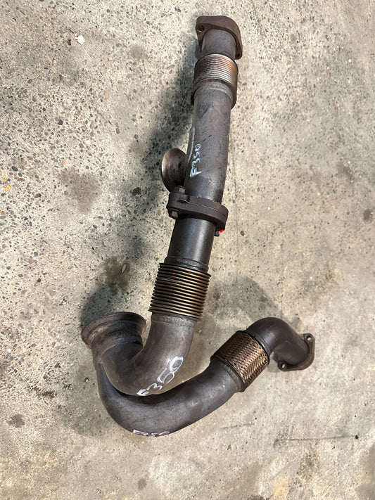 Ford F350 Abgasrohr Auspuff Abgasleitung Y-Leitung F250 SuperDuty 6.0L V8 Bild 1