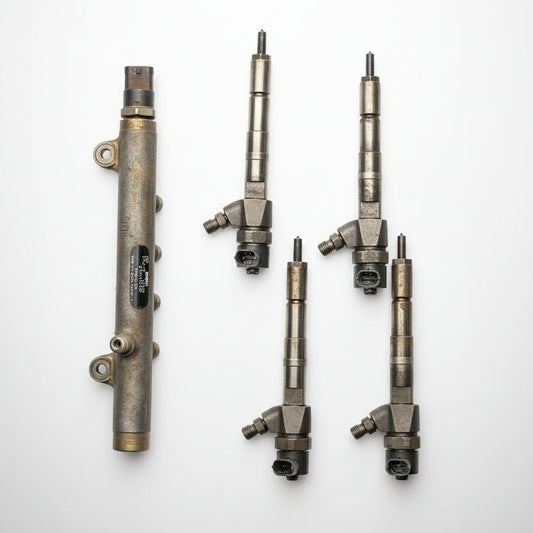 SKU 20559 - 4x Einspritzdüse BOSCH für ALFA 156 ROMEO FIAT LANCIA Rail 0445214040 0445110111 - Bild 1