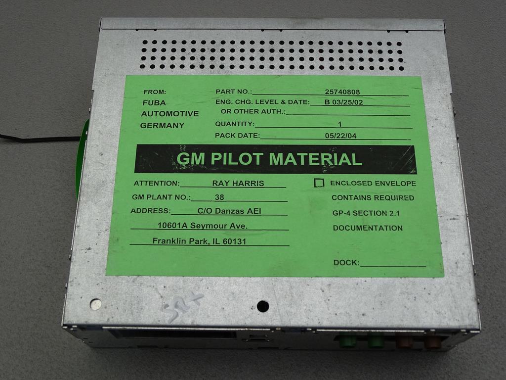 Steuergerät TV-Receiver 25740808 07-13 Cadillac SRX Bild 1