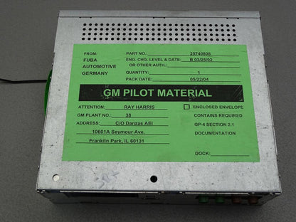 Steuergerät TV-Receiver 25740808 07-13 Cadillac SRX Bild 1