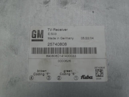 Steuergerät TV-Receiver 25740808 07-13 Cadillac SRX Bild 2