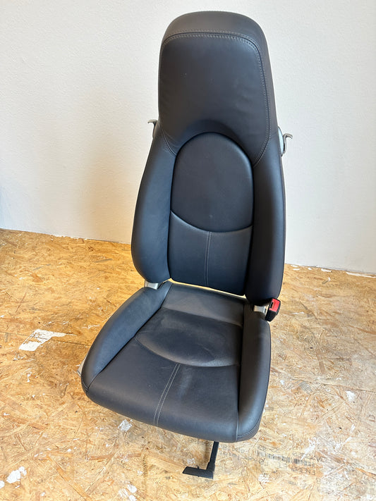 Beifahrersitz Ledersitz Blau Seeblau Sitz Vorne Rechts Porsche Boxster S 987 3.4L Bild 1