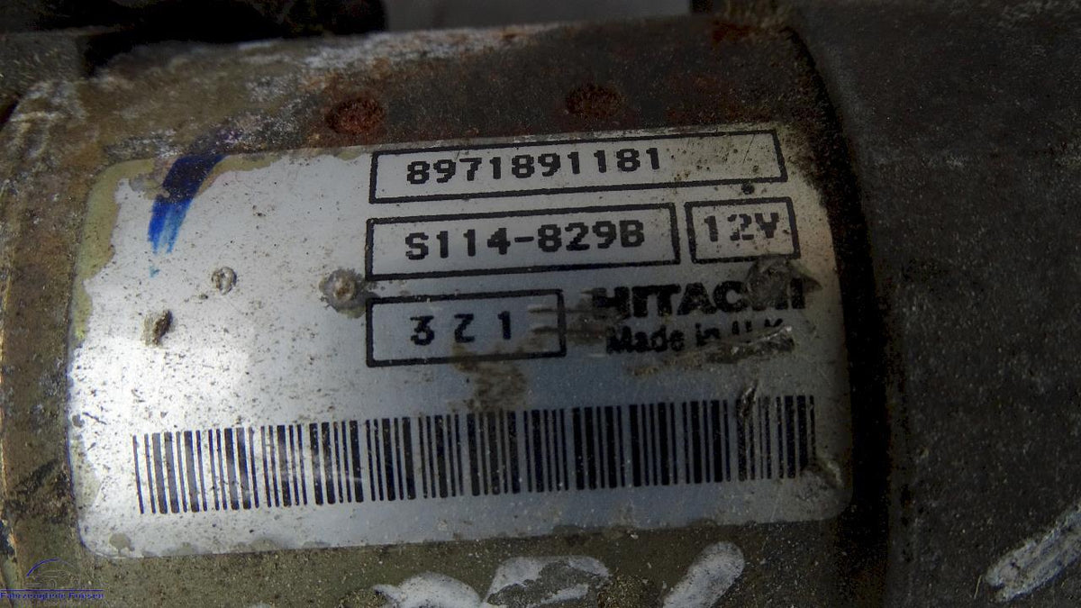Opel Astra G Anlasser Starter 8971891181 Bild 2